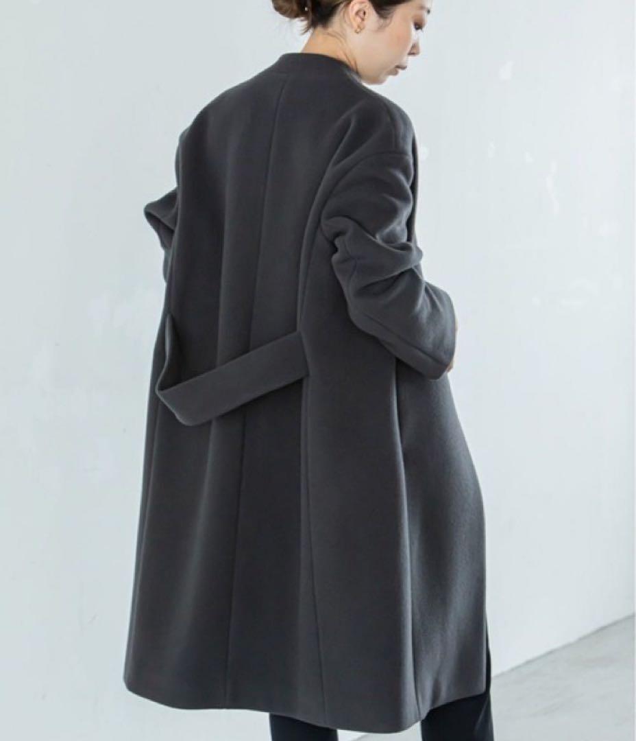 ノーブル MTRウールカシミヤ Vカラーコート - メルカリ