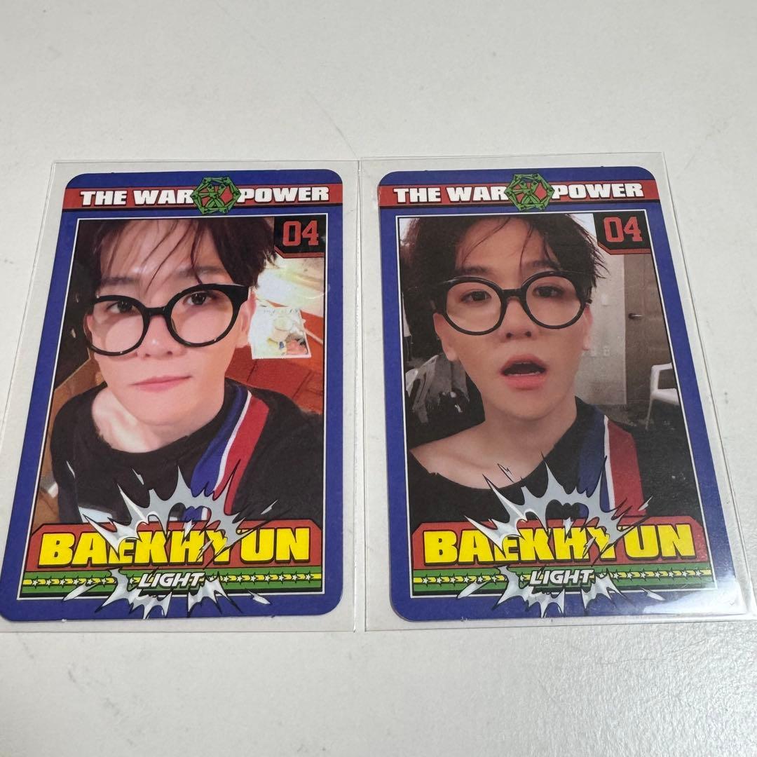EXO ベッキョン Power トレカ ベクヒョン Baekhyun - メルカリ