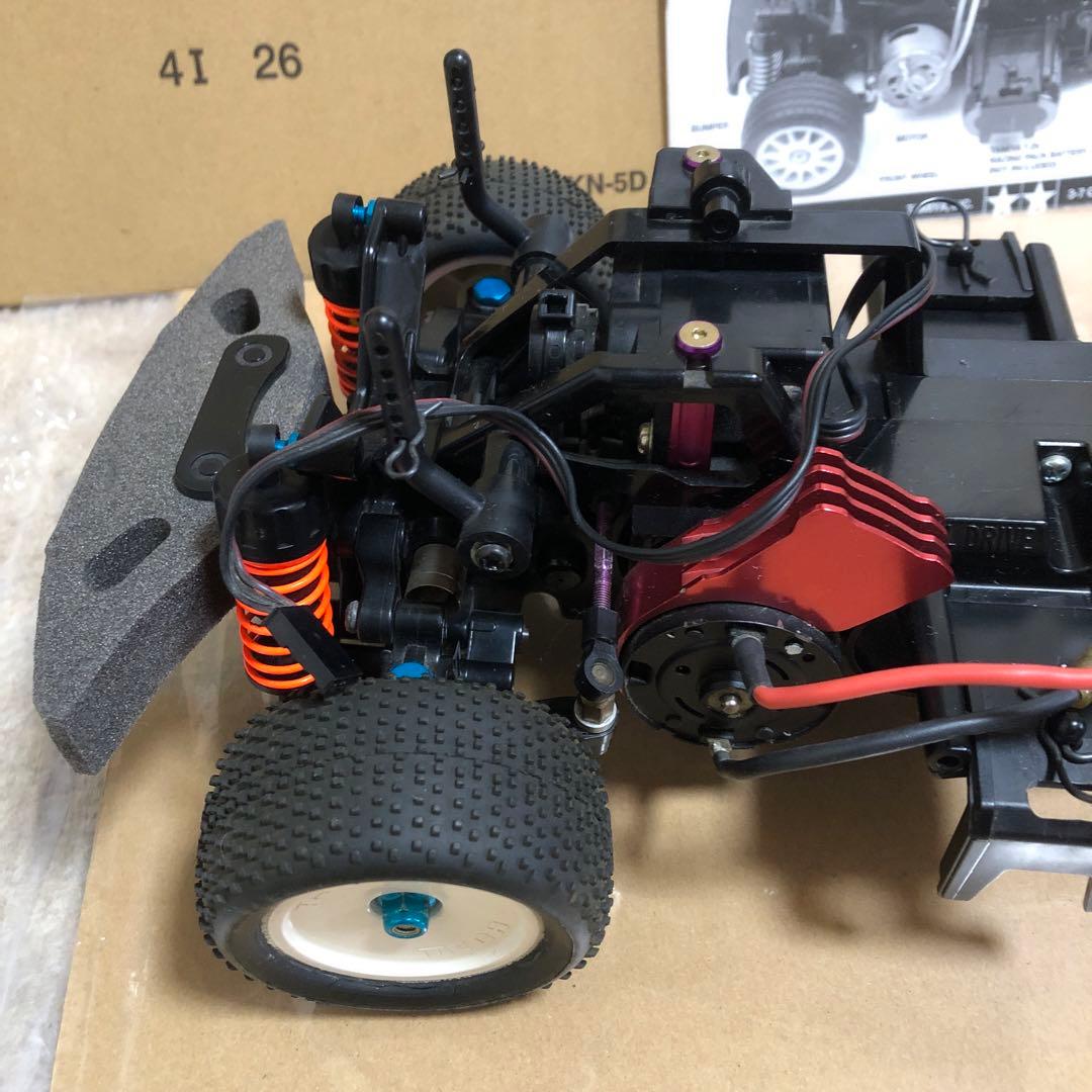 タミヤ RC M03シャーシ、サーボ付き、フルベア、スポチュン 程度良好