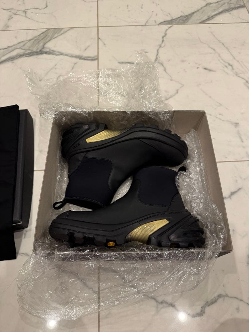 alyx 9sm アリクス ソックス ブーツ ビブラムソール 黒717L▲ alyx Alyx Vibramソール ビブラム ブーツ 9sm アリクス ソックス