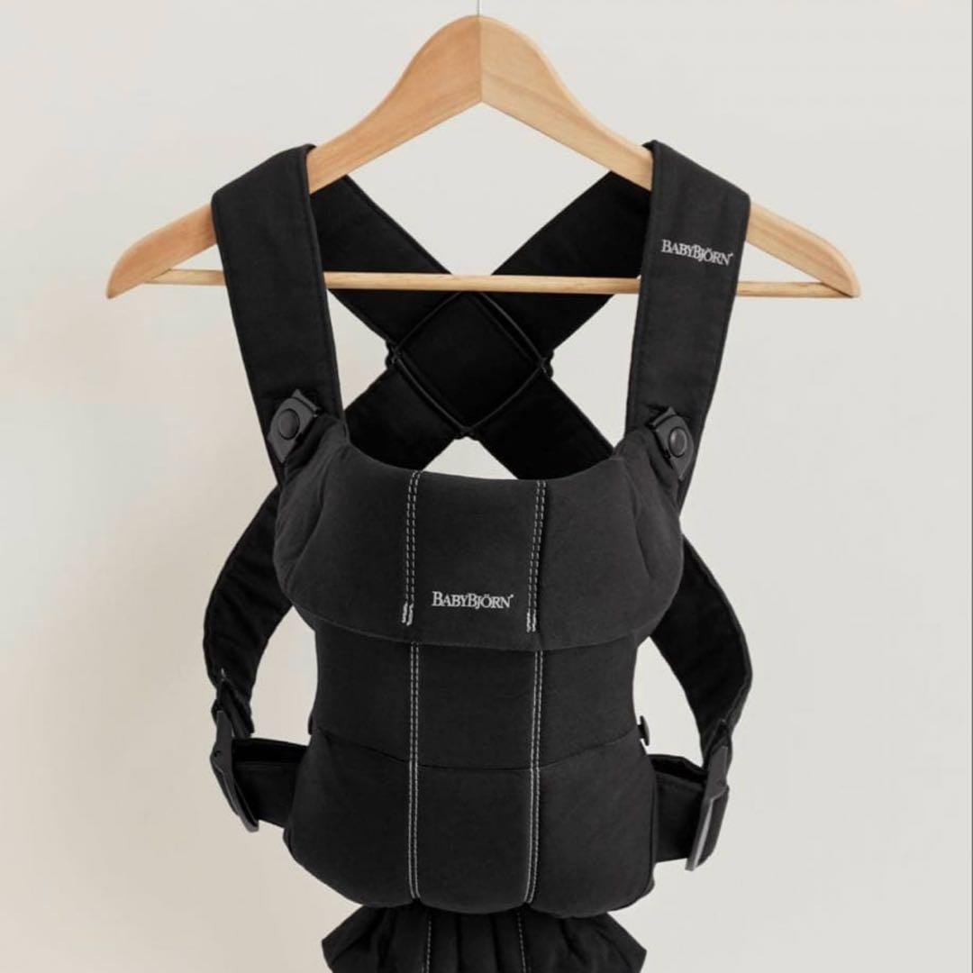 【新品未開封】ベビービョルン ベビーキャリアMINI ウーブン ブラック BABYBJORN（ベビービョルン） ベビーキャリアMINI ウーブン ブラック