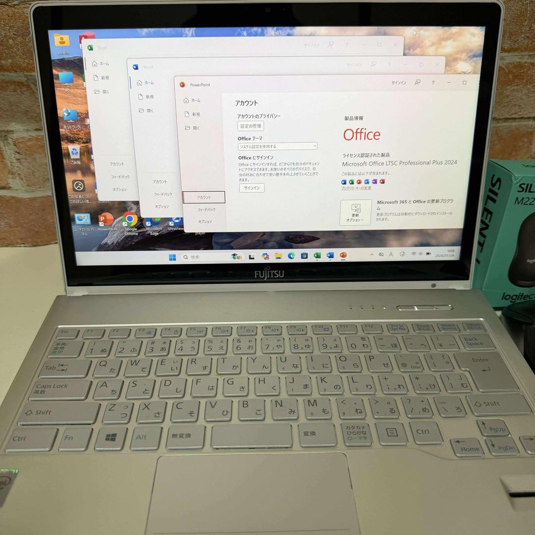 富士通タッチノートPC 2K画面 Corei5 SSDサクサク起動 Win11 - メルカリ