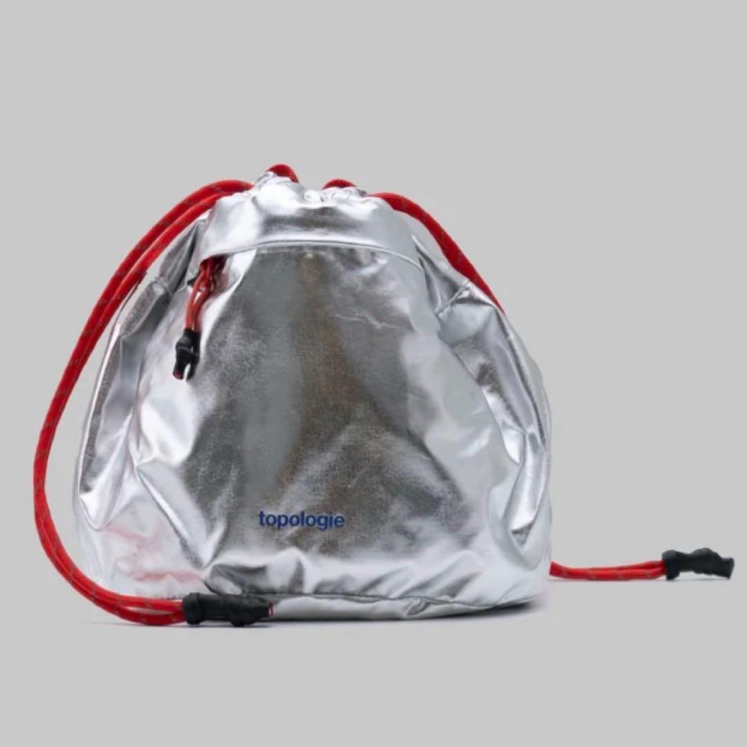 topologie トポロジー リバーシブル巾着バッグ+ショルダーストラップ Topologie（トポロジー）の「【Topologie/トポロジー】Reversible