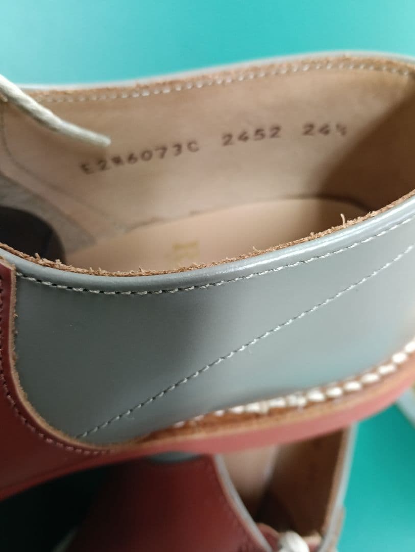 REGAL ローファー 24.5cm グレー・ブラウン