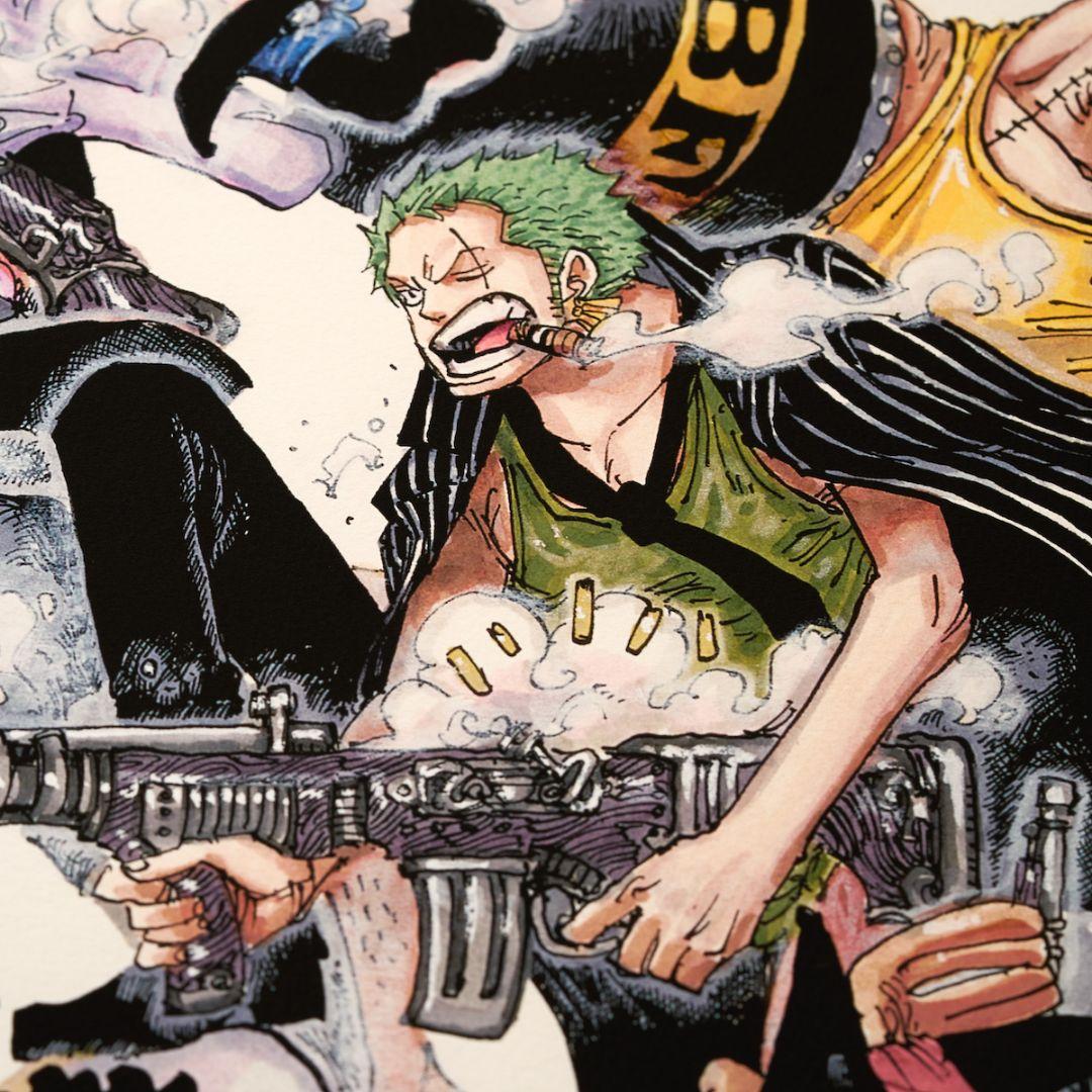 集英社 マンガアート ワンピース ATTACK!! 複製原画 NFT 抽選品 - メルカリ