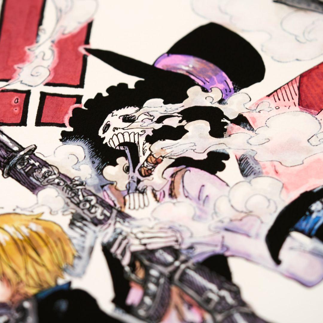 集英社 マンガアート ワンピース ATTACK!! 複製原画 NFT 抽選品 - メルカリ