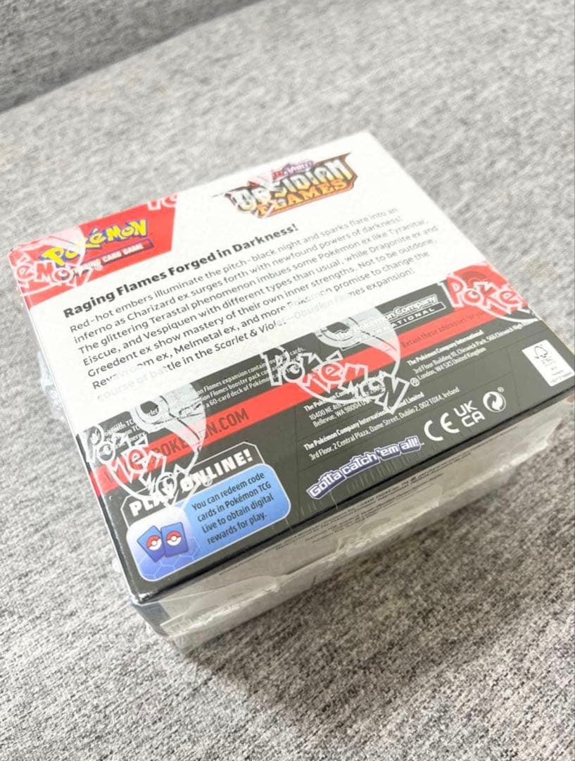黒炎の支配者OBSIDIANFLAMESポケモンカード未開封BOX海外激レア - メルカリ