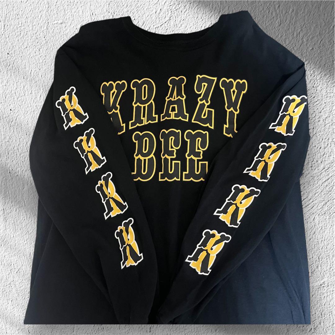 KRAZY BEE クレイジービー 長袖Tシャツ ロンT山本KID徳郁 黒 - メルカリ