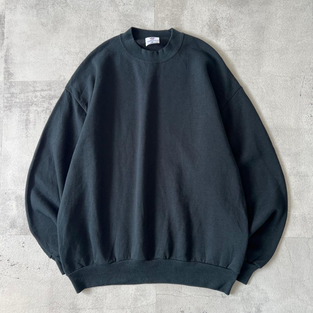 90s USA製 JERZEES ジャージーズ プレーン スウェット 無地 黒 - メルカリ