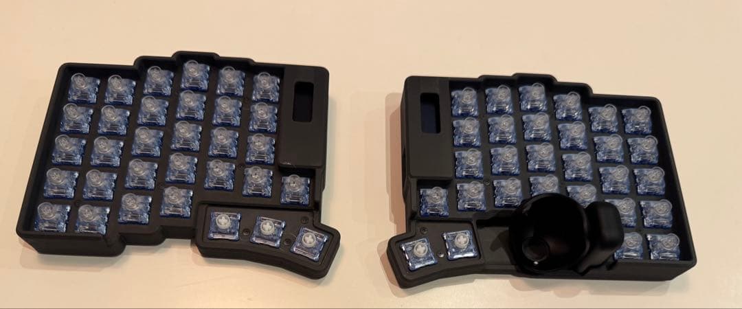 keyball61 すべて半田済み基板とトラックボール基板 動作確認済