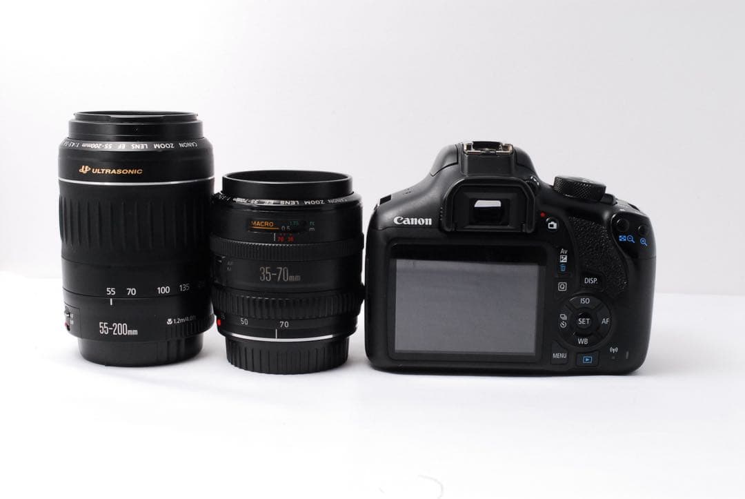 ダブルレンズセット❤️Canon EOS 1300D❤️海外モデル（ X80