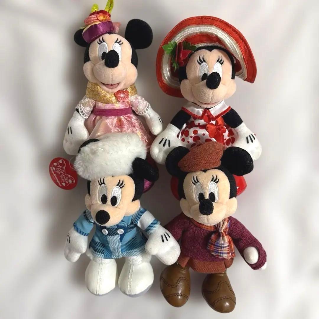 ミニーのスタイルスタジオ ぬいぐるみバッジ セット【タグ付き