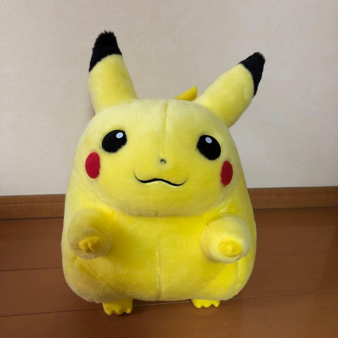 ピカチュウぬいぐるみ レア物 - メルカリ