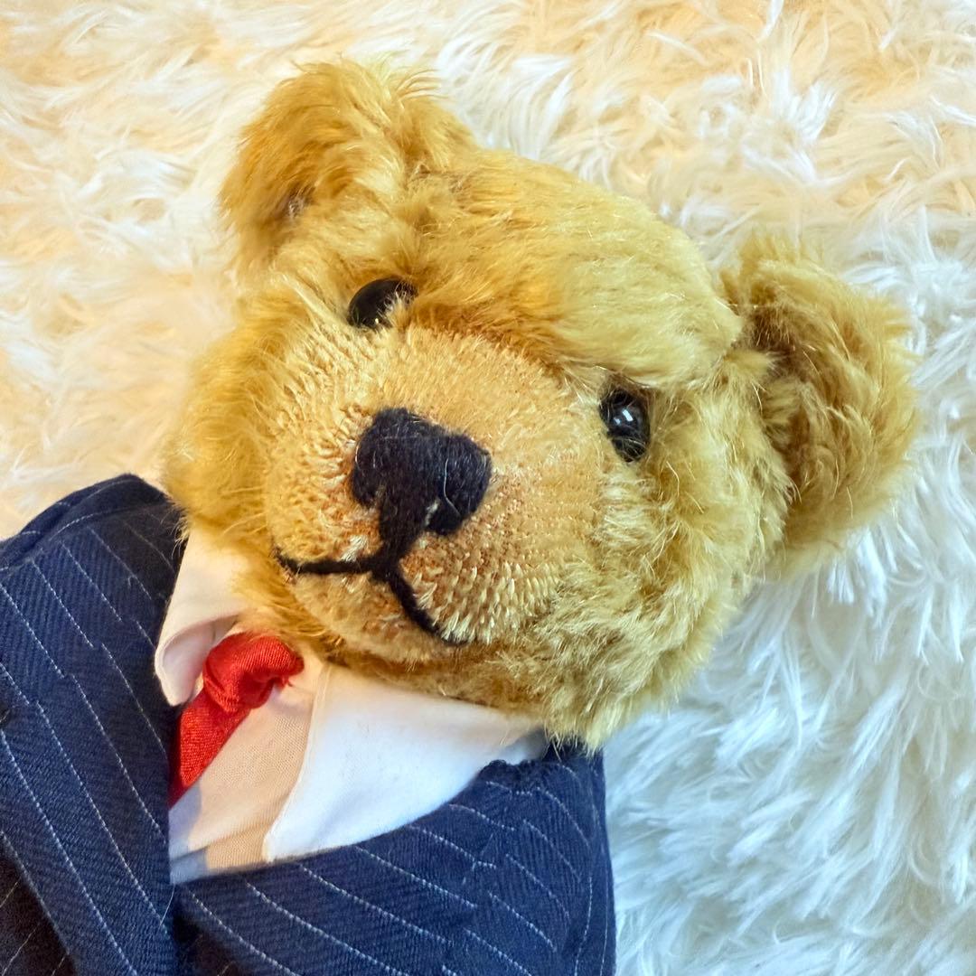 グッチ BING社 ドイツ製 ハンドメイド テディベア シリアルナンバー