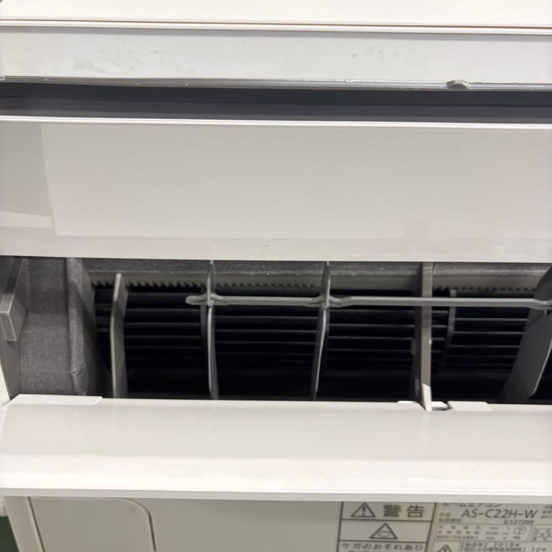 725 富士通　ルームエアコン　6〜8畳用　2.2kw 送料無料　元展示品