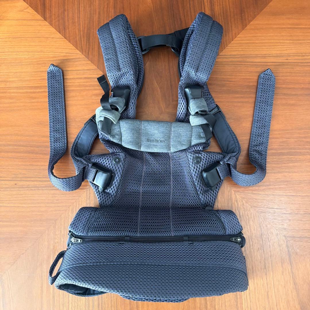 美品 ベビービョルン HARMONY 抱っこ紐 ベビーキャリア アンスラサイト ベビービョルン｜抱っこ紐｜ハーモニー アンスラサイト｜ブリベビ通販