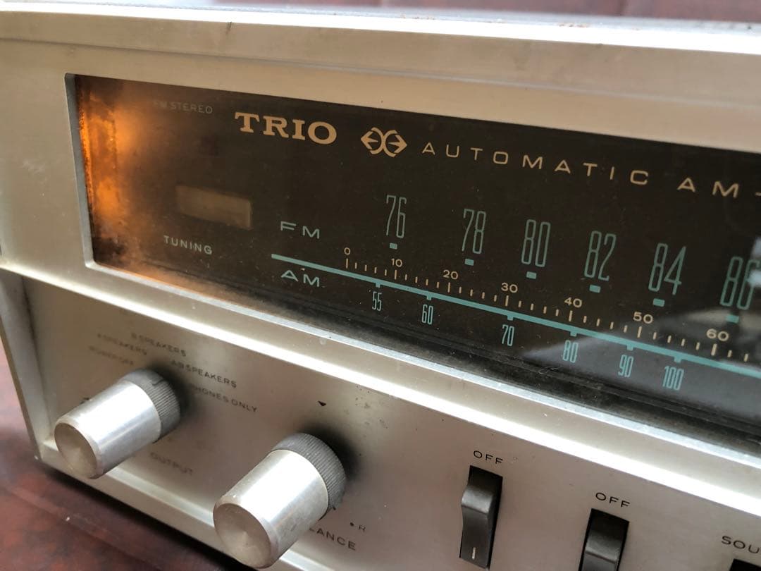 TRIO 真空管式ラジオ W X-333(J055) - メルカリ