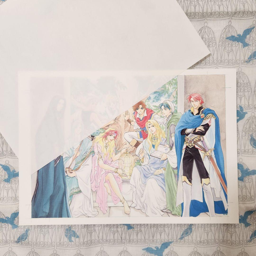 ANGELIQUE Sweet 10 BOX アンジェリーク複製原画 設定資料集 - メルカリ