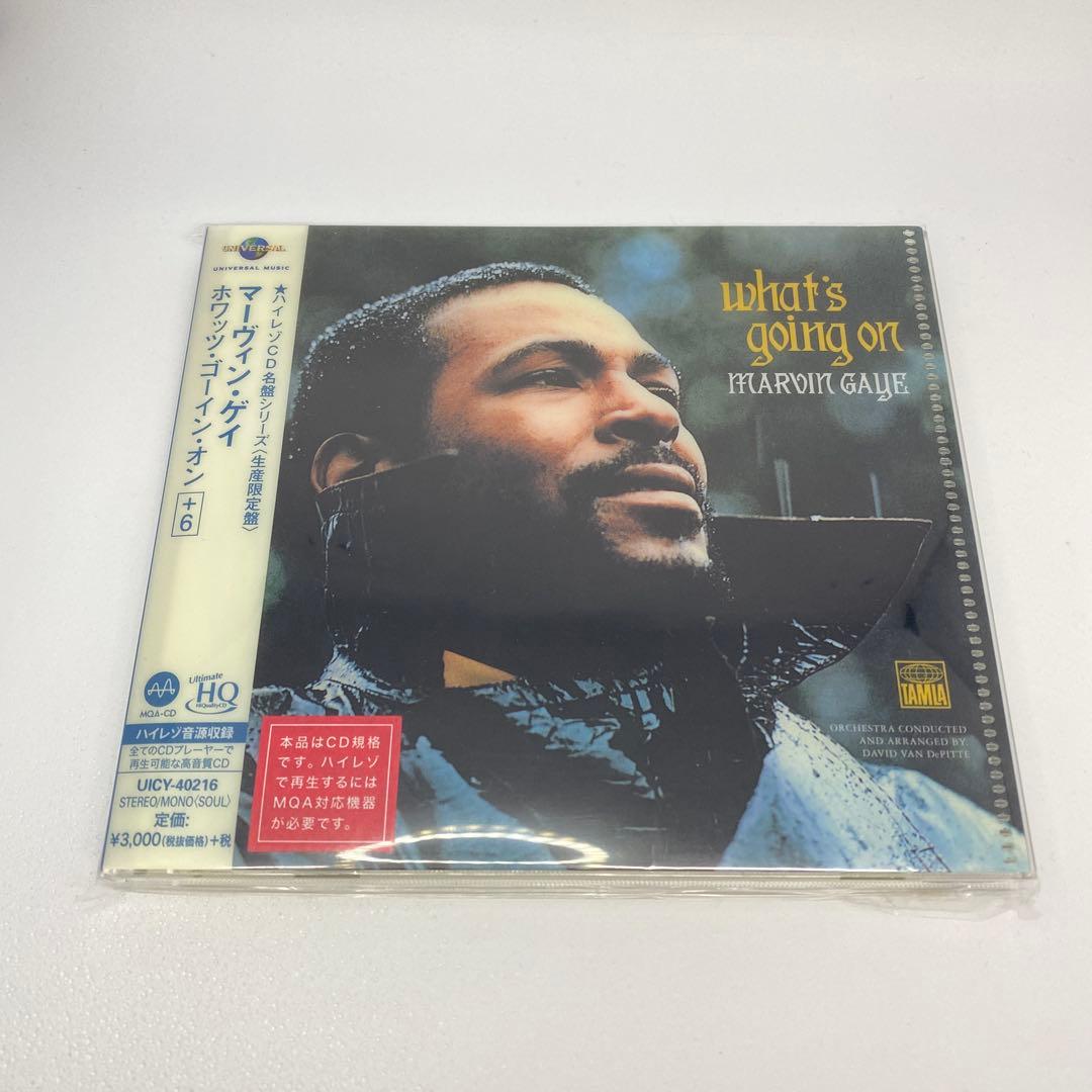 マーヴィン・ゲイ ホワッツ・ゴーイン・オン +6 ホワッツ・ゴーイン・オン+6 [SHM-CD][CD] - マーヴィン・ゲイ
