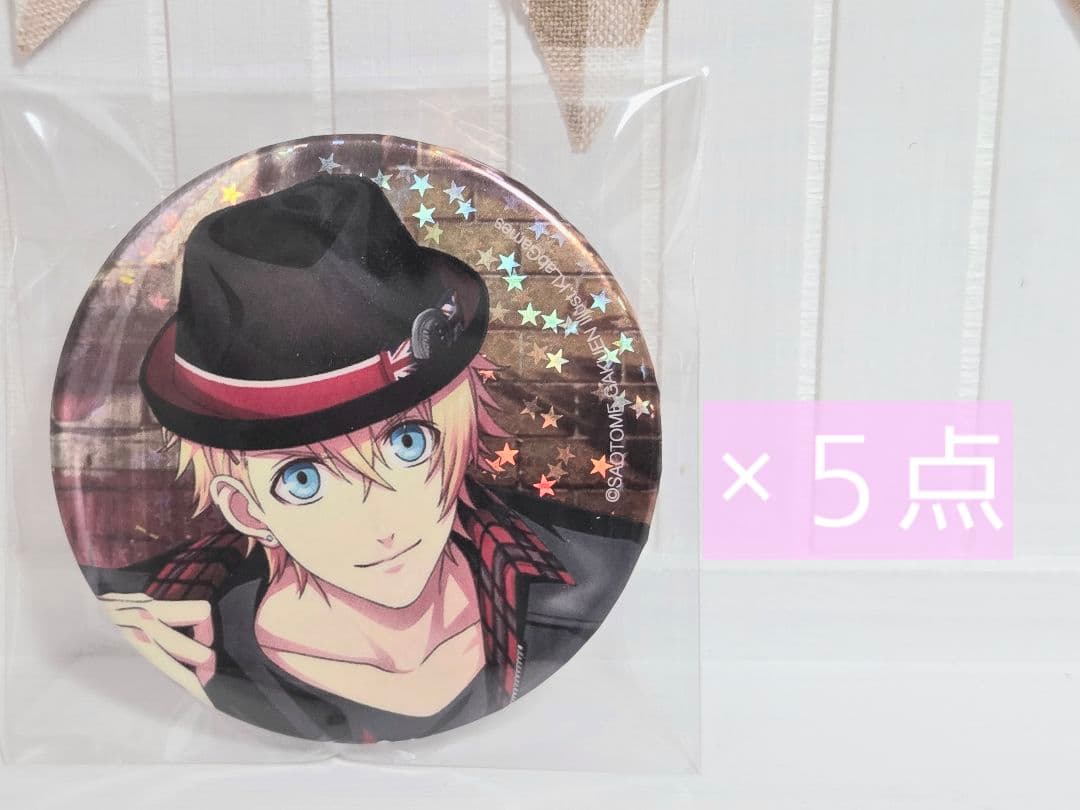 ✽うたプリ✽ 来栖翔 缶バッジ 5点 UK - メルカリ