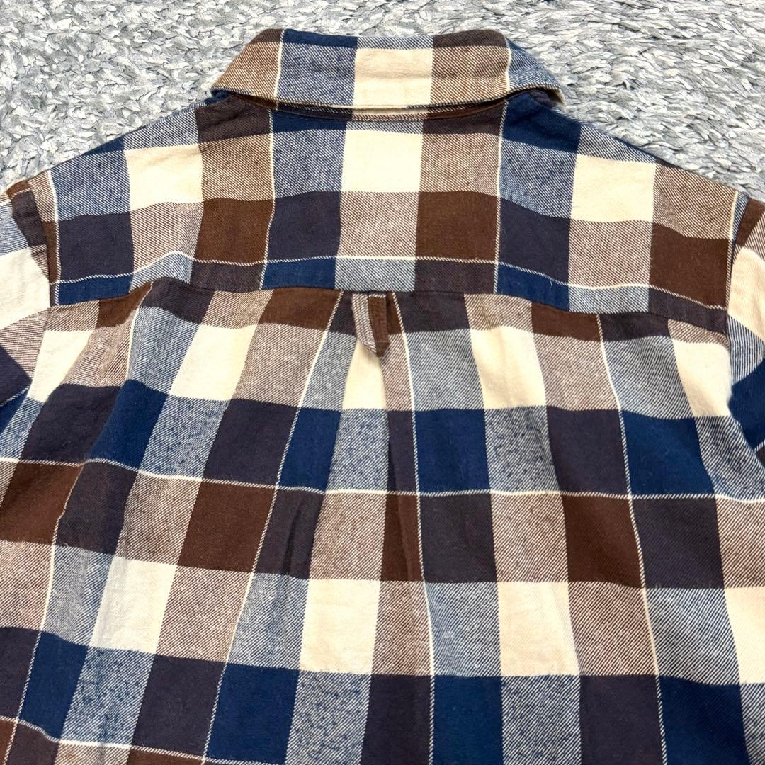 パラスパレス プルオーバー チェック シャツ ブラウス サイズ0 日本製