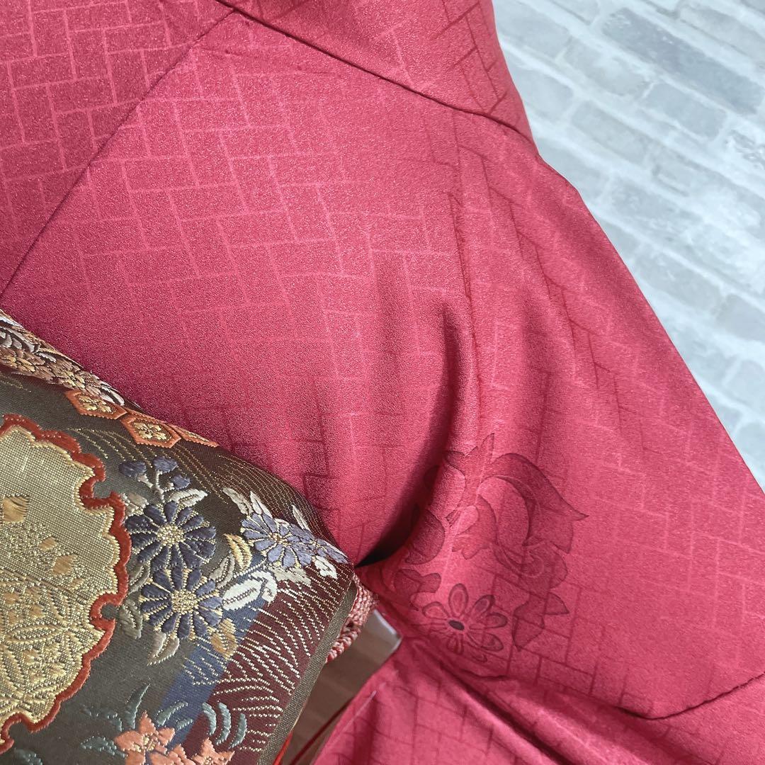 訪問着 フルセット 桧垣地紋 花丸紋 艶やか 着物 付け下げ I6 - メルカリ