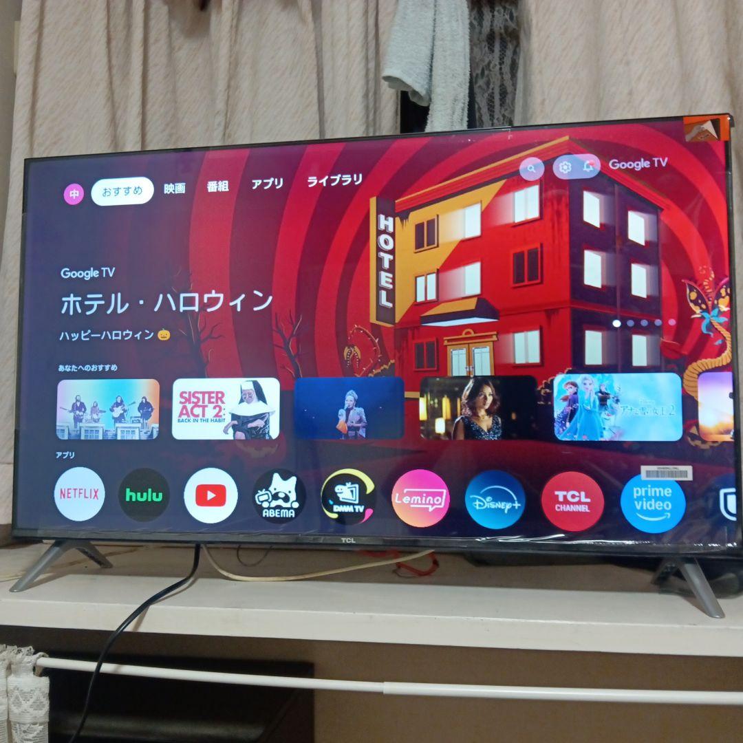ヨ*ー様 TCL2025年製 2K 40インチ 保証期間あり TCL 40V型 フルハイビジョン液晶テレビ S54シリーズ（Google TV