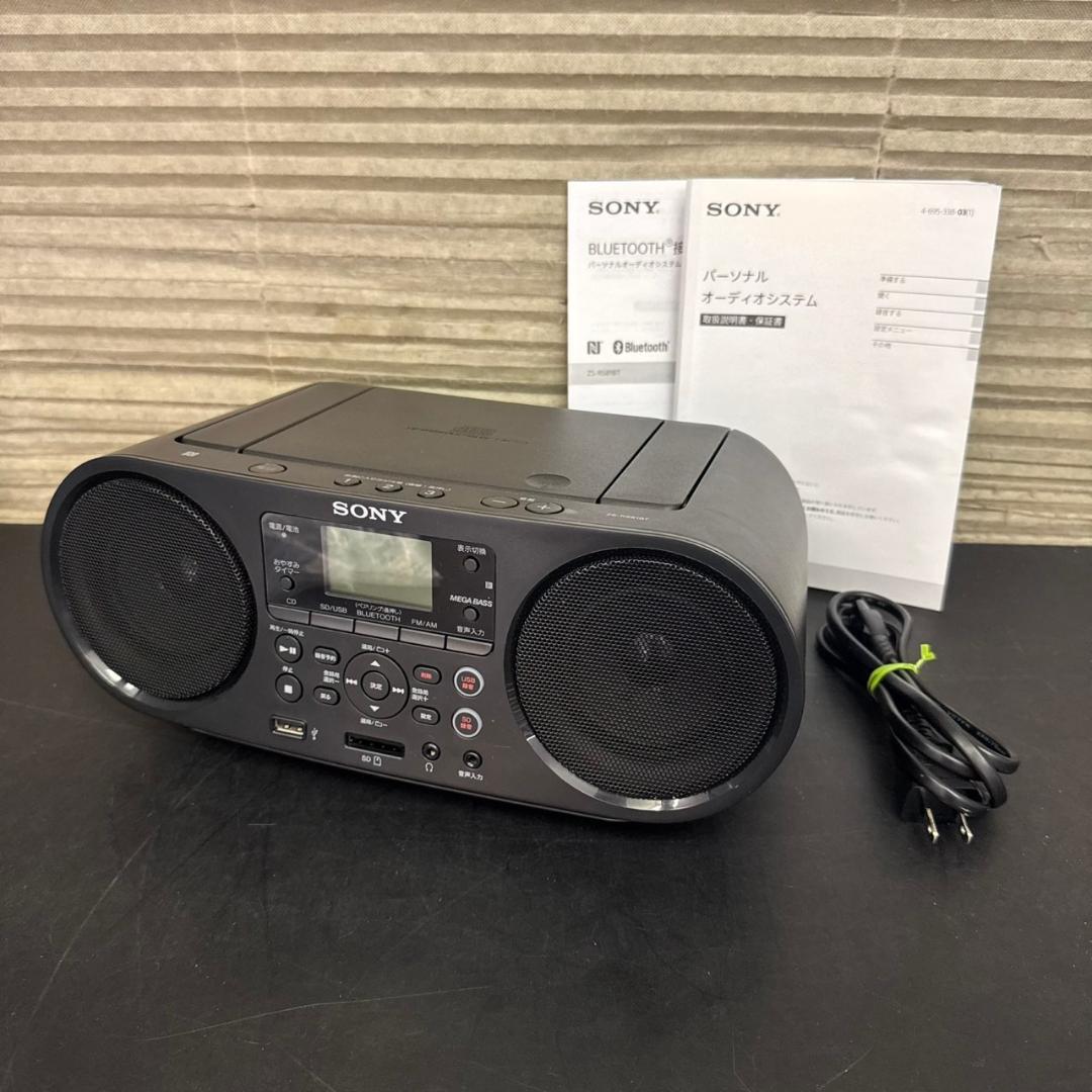 ☆ソニー　CDラジオ　ZS-RS81BT　Bluetooth対応　ワイドFM対応 Amazon.co.jp: ソニー CDラジオ Bluetooth/FM/AM/ワイドFM対応 語学