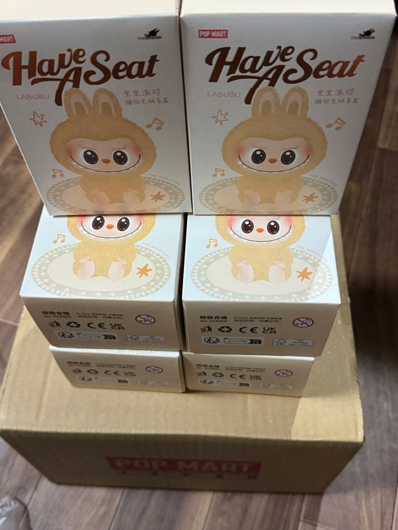 POPMART LABUBU THE MONSTERS ぬいぐるみ　6箱セット POP MART（ポップマート） THE MONSTERS Big into Energy アソート 6箱