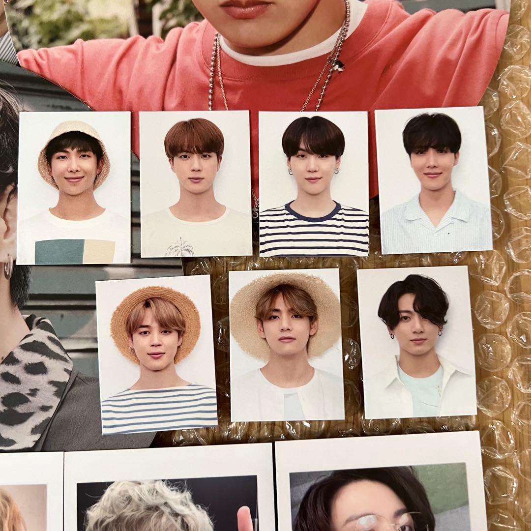 BTS 2021 シーグリ トレカ チェキ風カード IDフォト ジョングク - メルカリ