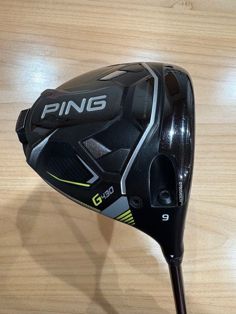 PING G430 maxドライバー 9度 ドライバー G430 MAX ロフト：9 シャフト：ALTA J CB BLACK フレックス