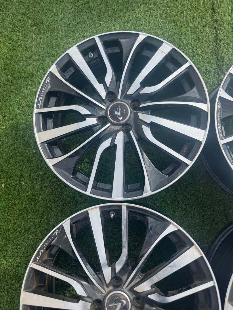 wed's LEONIS 17インチ　PCD100 4H 6.5j 4本SET