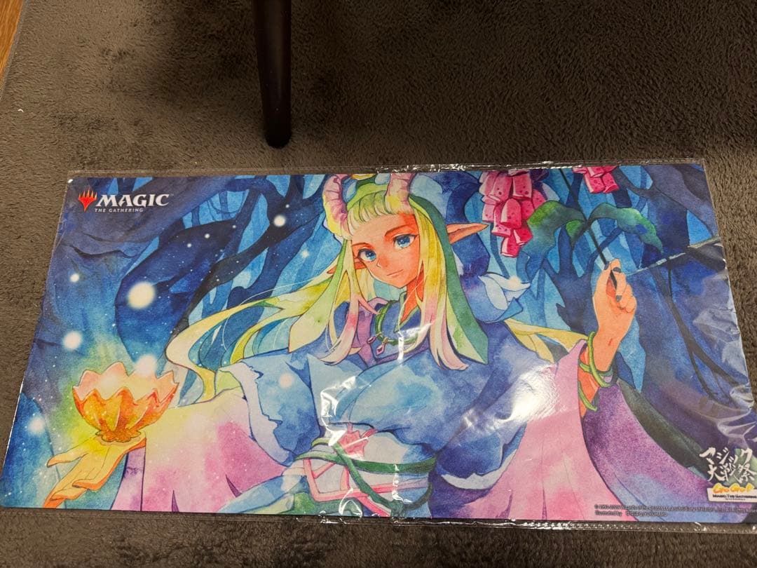 mtg マジック大戦祭 《花を手入れする者》 プレイマットセット - メルカリ