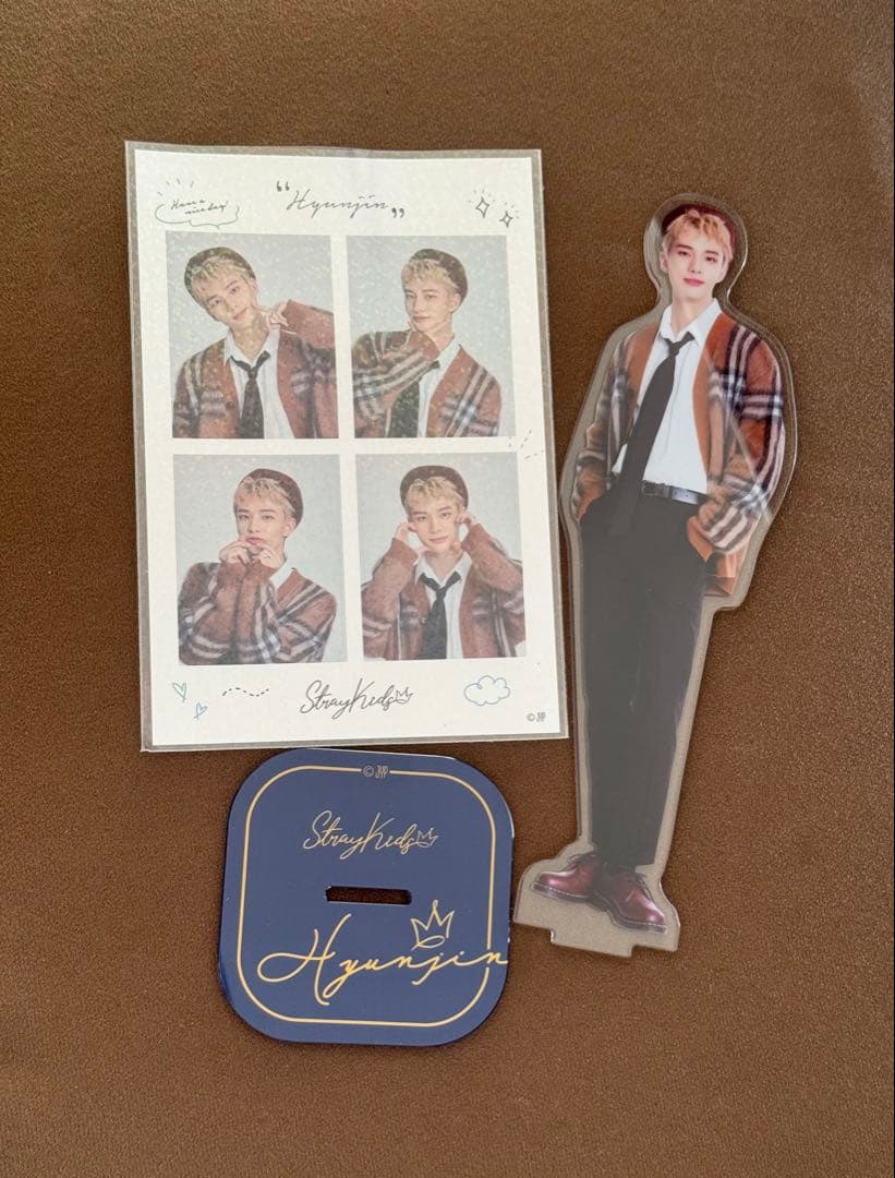 straykids スキズ ファミマコラボ アクスタ シール ヒョンジン - メルカリ