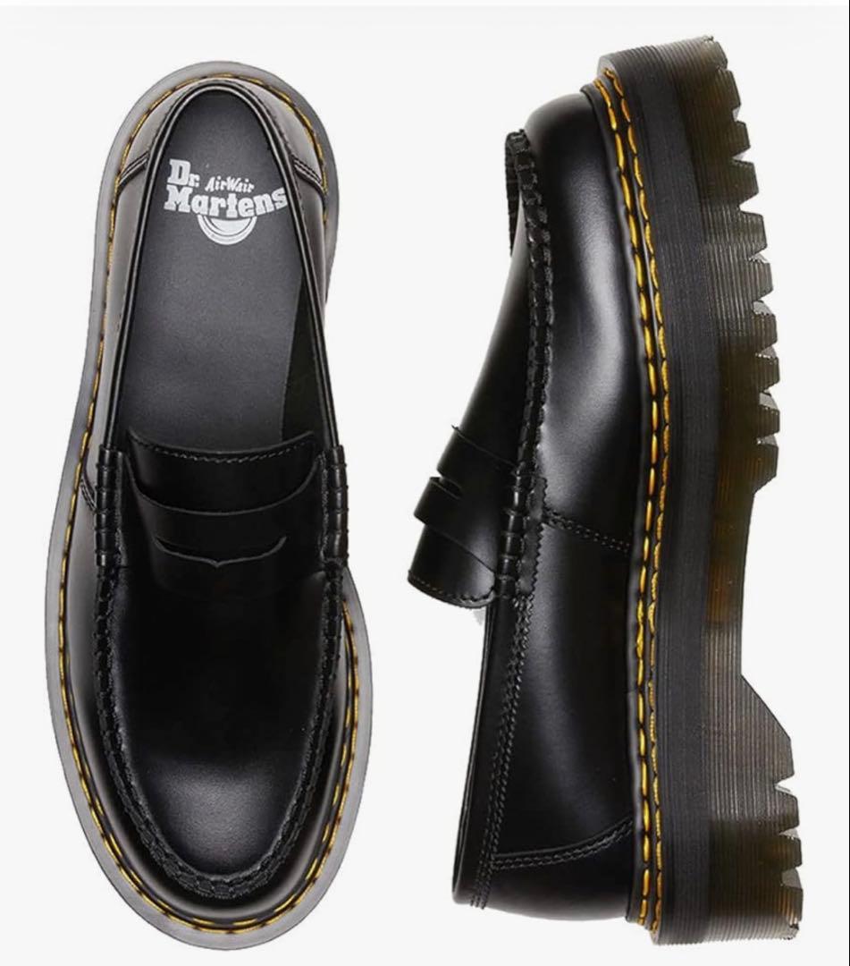 最終値下げ　Dr. Martens PENTON QUAD 厚底ローファー Dr. Martens PENTON QUAD 厚底ローファー