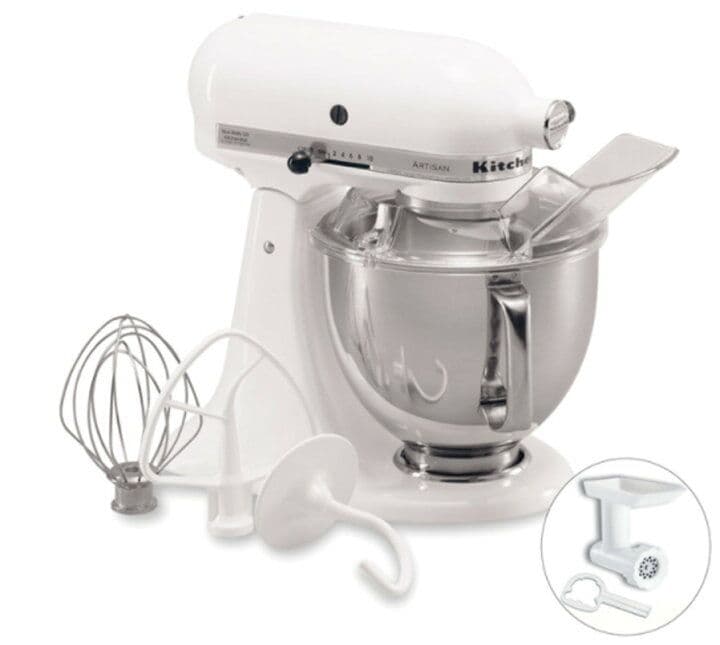 KitchenAid 9KSM162WH スタンドミキサー KitchenAid アルチザン スタンドミキサー 4.8L 9KSM162WH （ホワイト