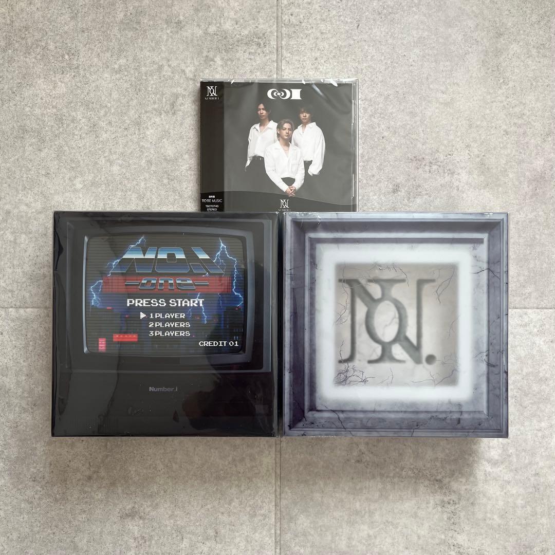 Number_i アルバム『No.Ⅰ』3形態 セット 3形態まとめ買い特典付》「No.Ⅰ」初回生産限定盤 [No.Ⅰ ver.]・初回