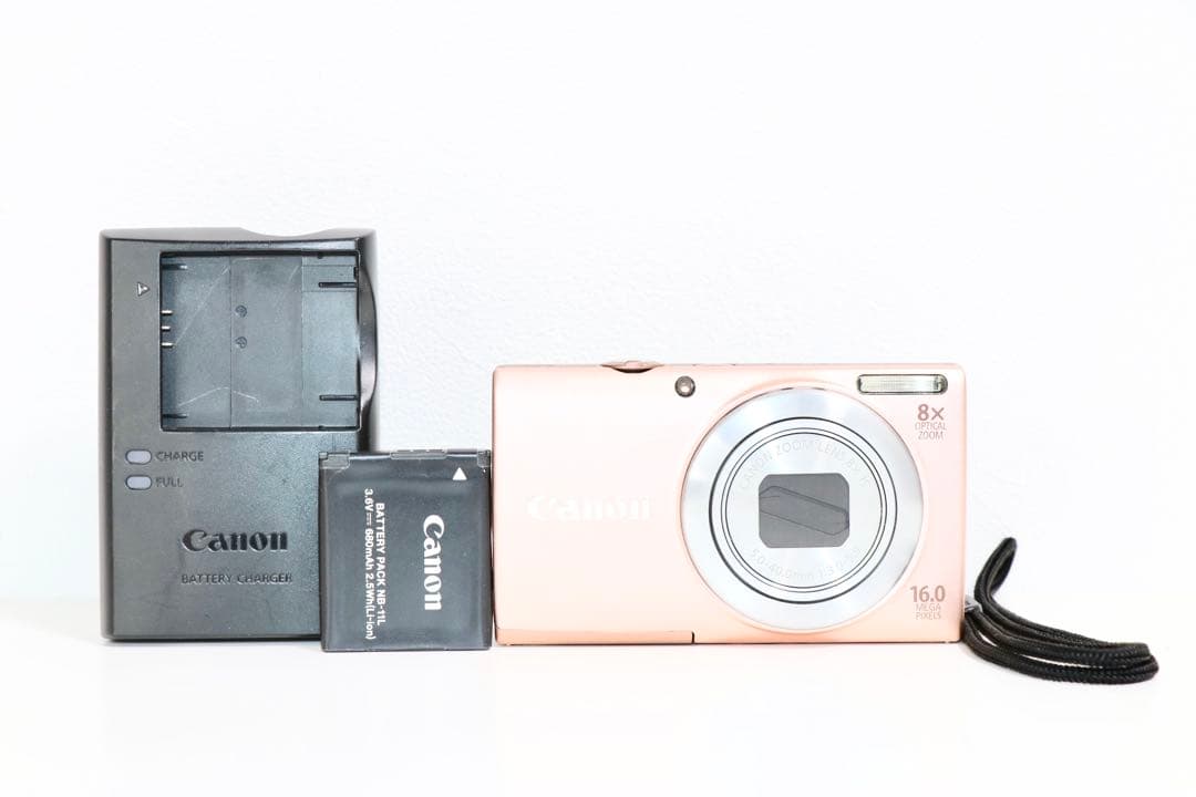 ■ 極美品 ■キャノン Canon PowerShot A4000 IS ピンク キヤノン PowerShot A4000IS ピンク｜コンパクトデジタルカメラ
