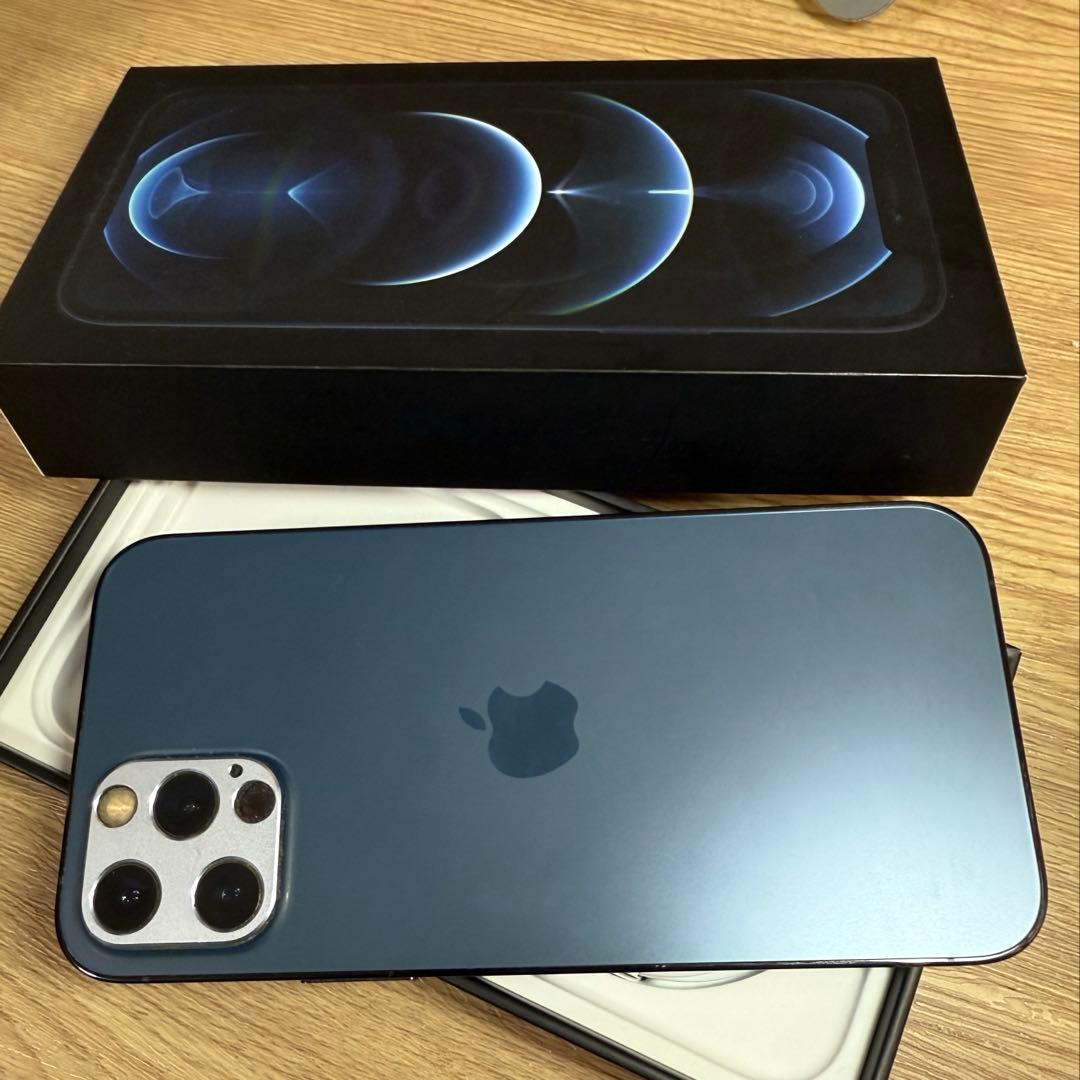 【極美品】アイフォン iPhone 12Pro ブルー 本体 128gb Amazon.com: Apple iPhone 12 Pro Max, 128GB, Pacific Blue - Fully