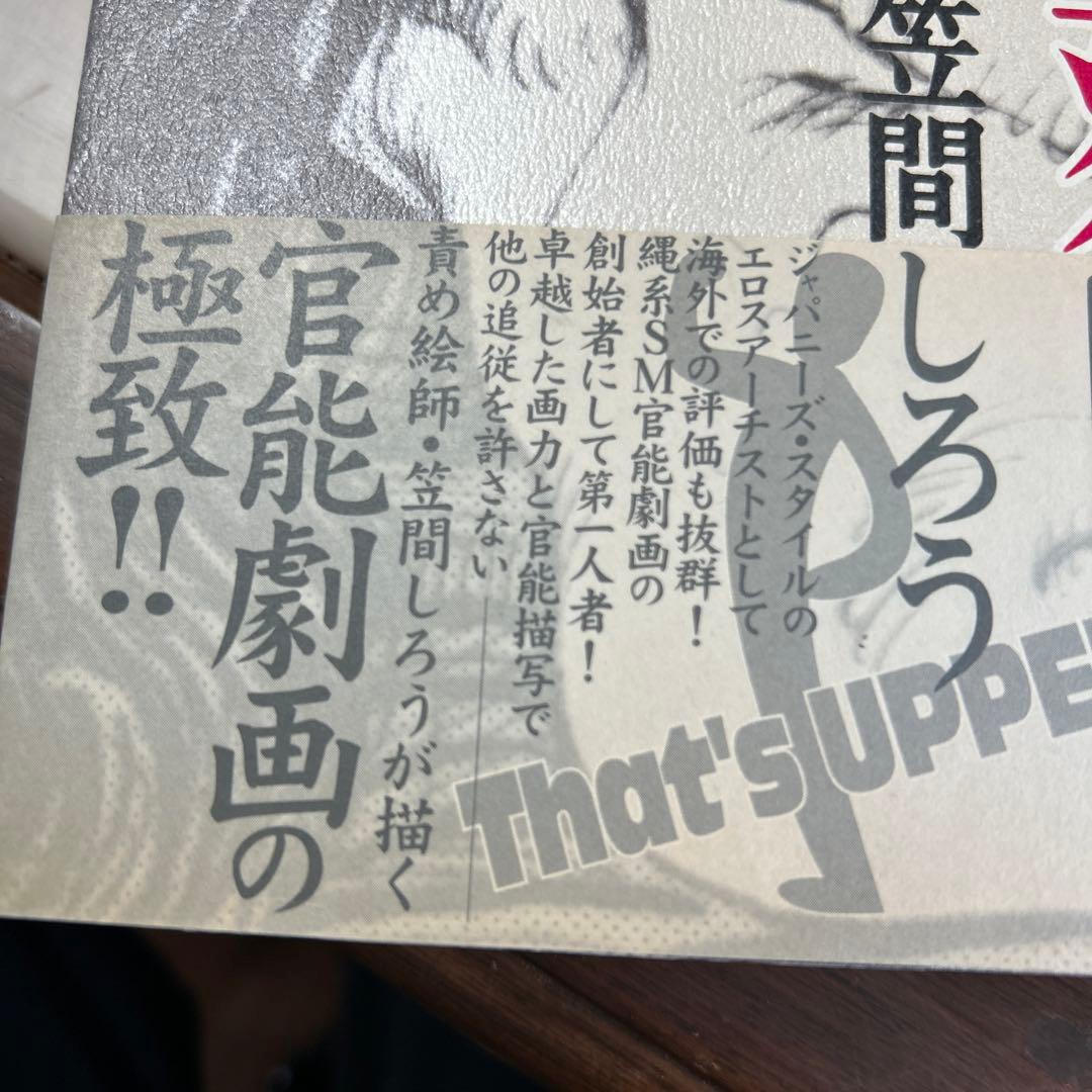 最終値下げ‼️初版‼️あの責め絵師、笠間しろう/「恥辱の刻印」