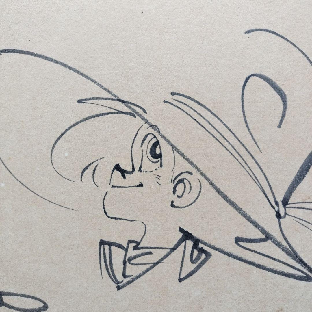 令*箱様 「貴重なお品」矢口高雄落款サインあり 釣りキチ三平直筆