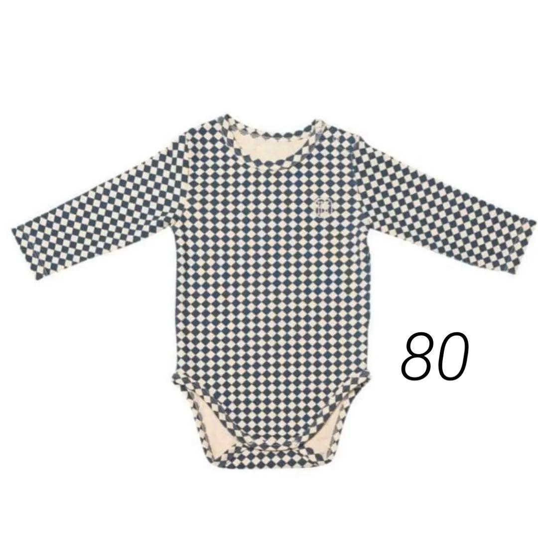 house on the hill baby Argyle ロンパース　80 Bodysuit (Argyle) | House on the Hill