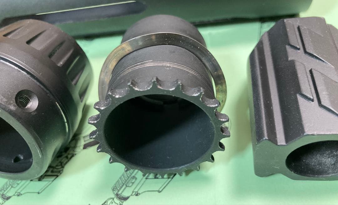 ICS CS4 ショート チューブラー ハンドガード ICS-MA-183 - メルカリ