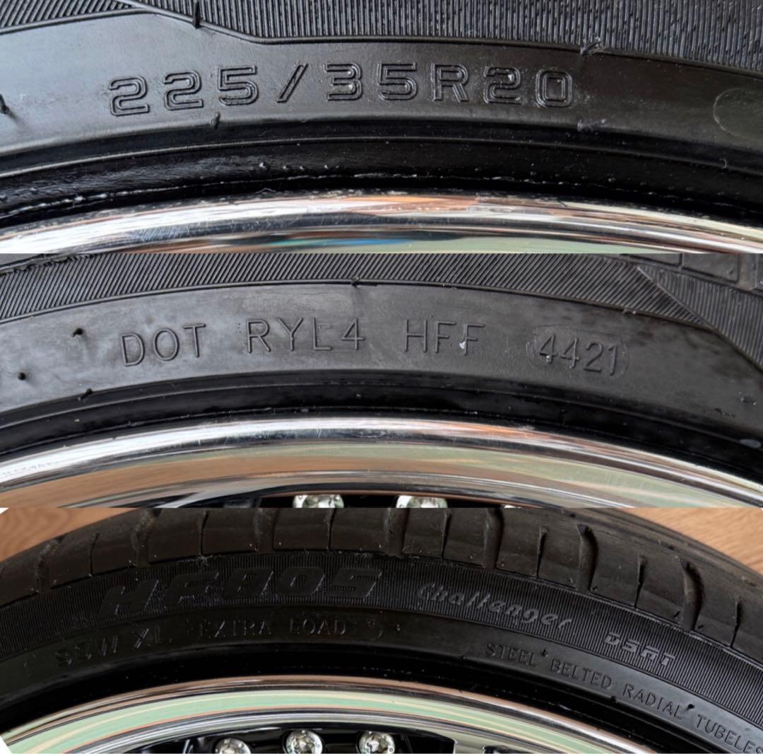 ★WORKワークLS507★20×9.0J、9.5J★+34、+39★114.3