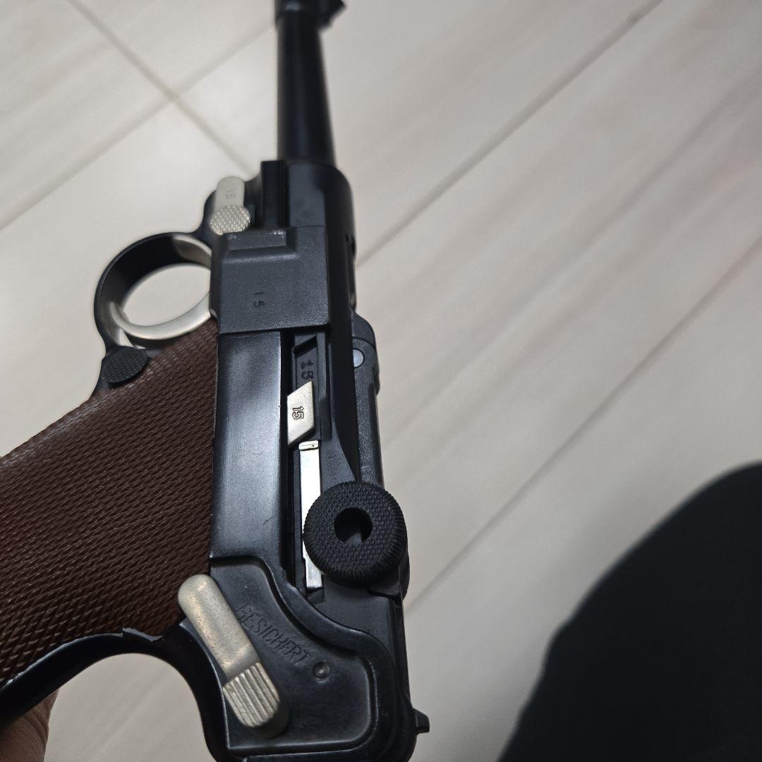 当時物・希少】タナカワークス ルガー P-08 外箱・説明書付 昭和レトロ