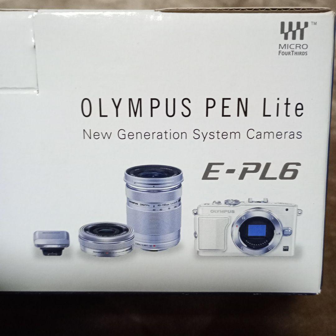OLYMPUS PEN Lite E-PL6 ホワイト - メルカリ