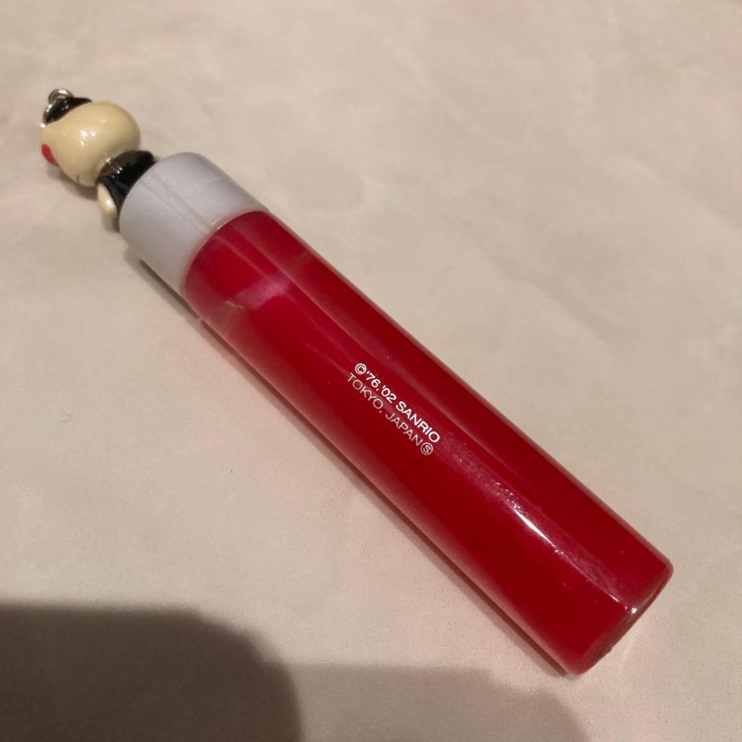 レトロ《2002年 ハローキティ リップグロス》当時物 コスメ☆レッド