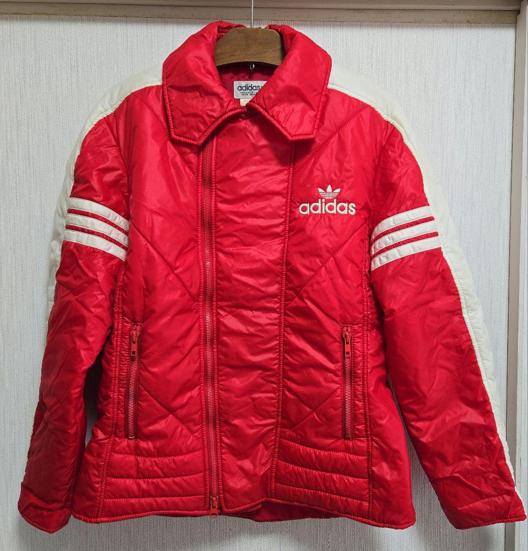 80s adidas デサント製 中綿ジャケット L トレフォイル - メルカリ