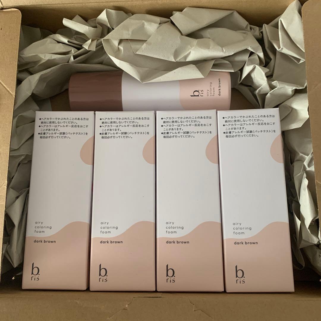 b-ris ダークブラウン b.ris / b.ris airy coloring foam(旧) dark brown(ダークブラウン)の