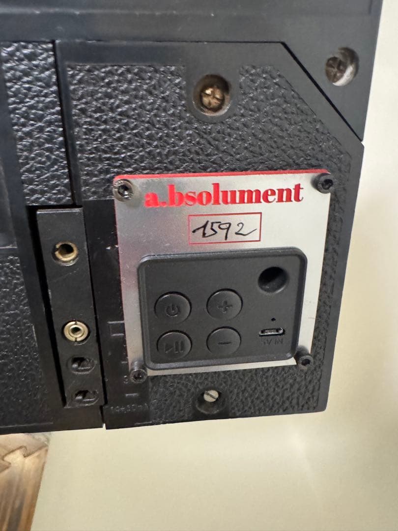 a.b.solument レトロラジオ　Bluetooth